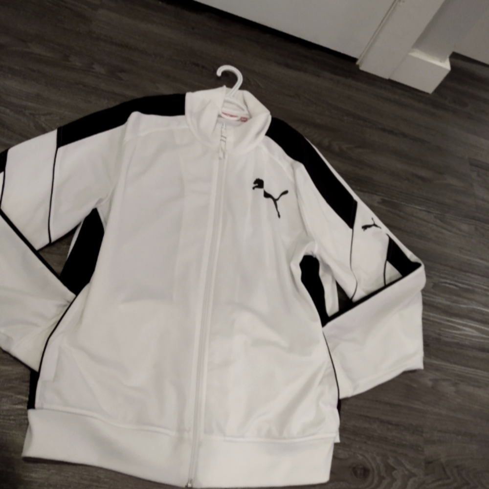 Men's Zip Up Puma Sweater